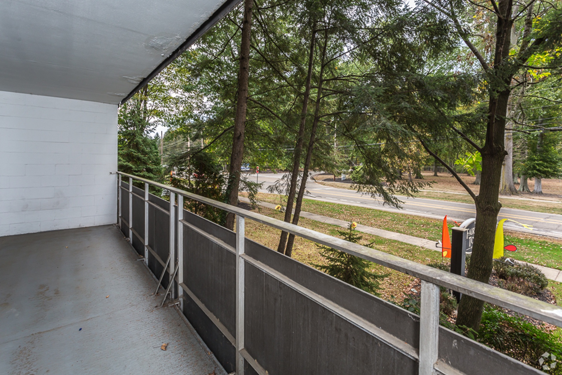 Fairway Tower & Manor Apartments balcony in Akron Ohio